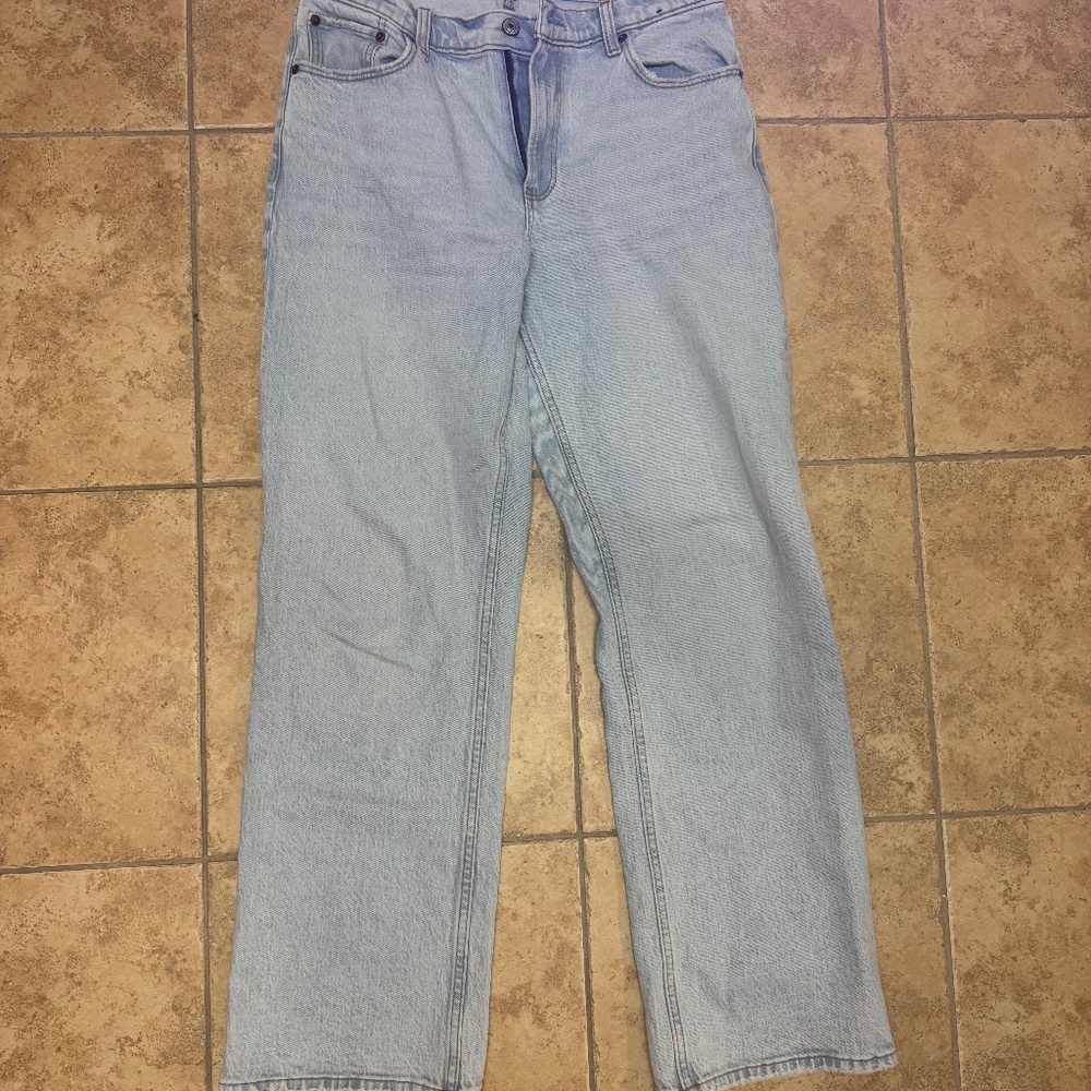 Light washed Abercrombie and fitch jeans